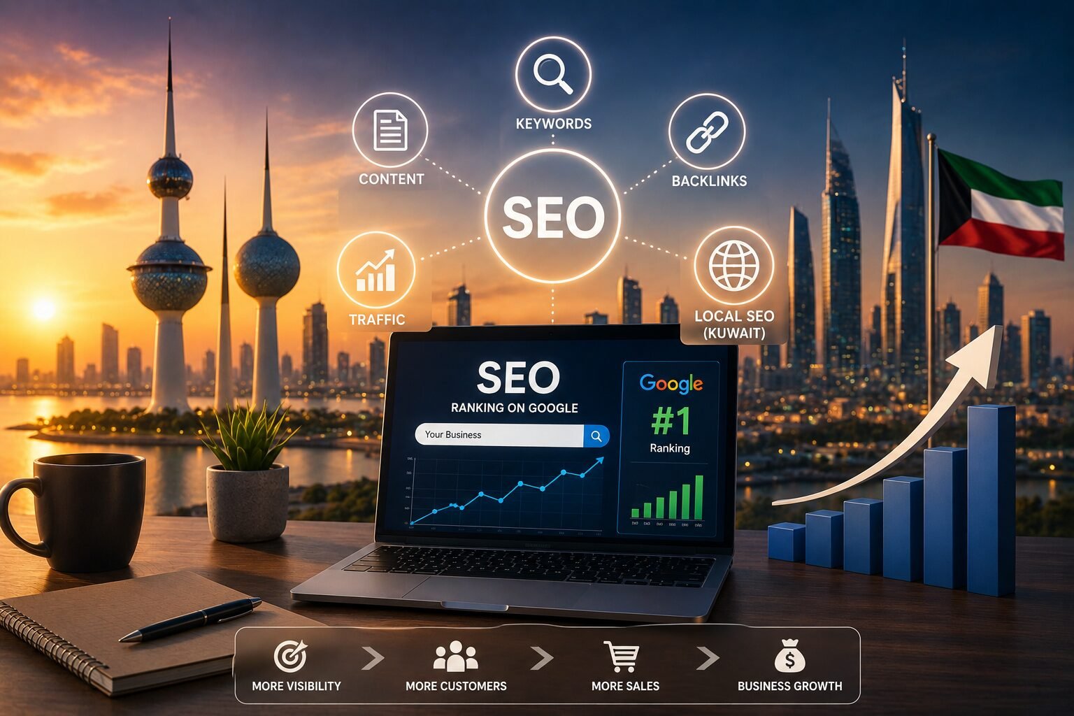 How SEO Helps You Rank on Google in Kuwait and Increase Your Sales